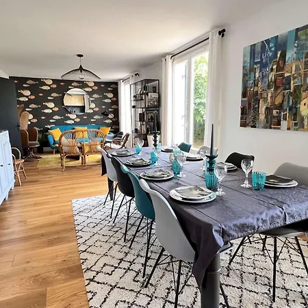 Vila Charmante Maison Avec Annexe - Jardin - Parking - Proche Plages
