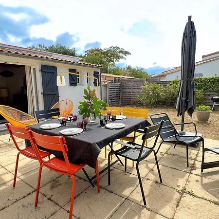 Charmante Maison Avec Annexe - Jardin - Parking - Proche Plages