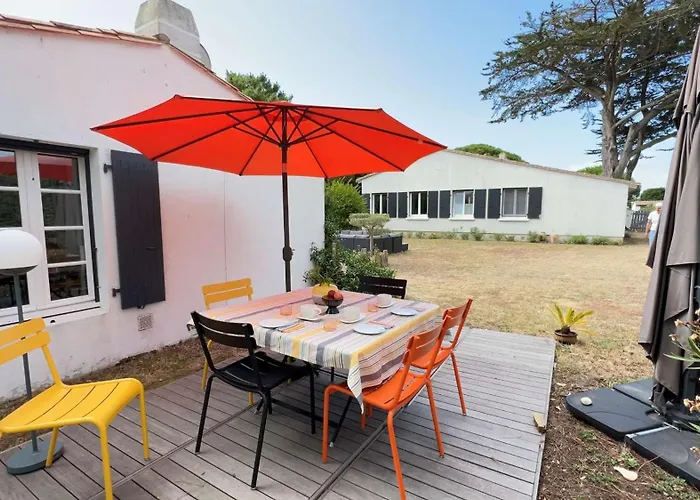 Charmante Maison Avec Annexe - Jardin - Parking - Proche Plages Villa